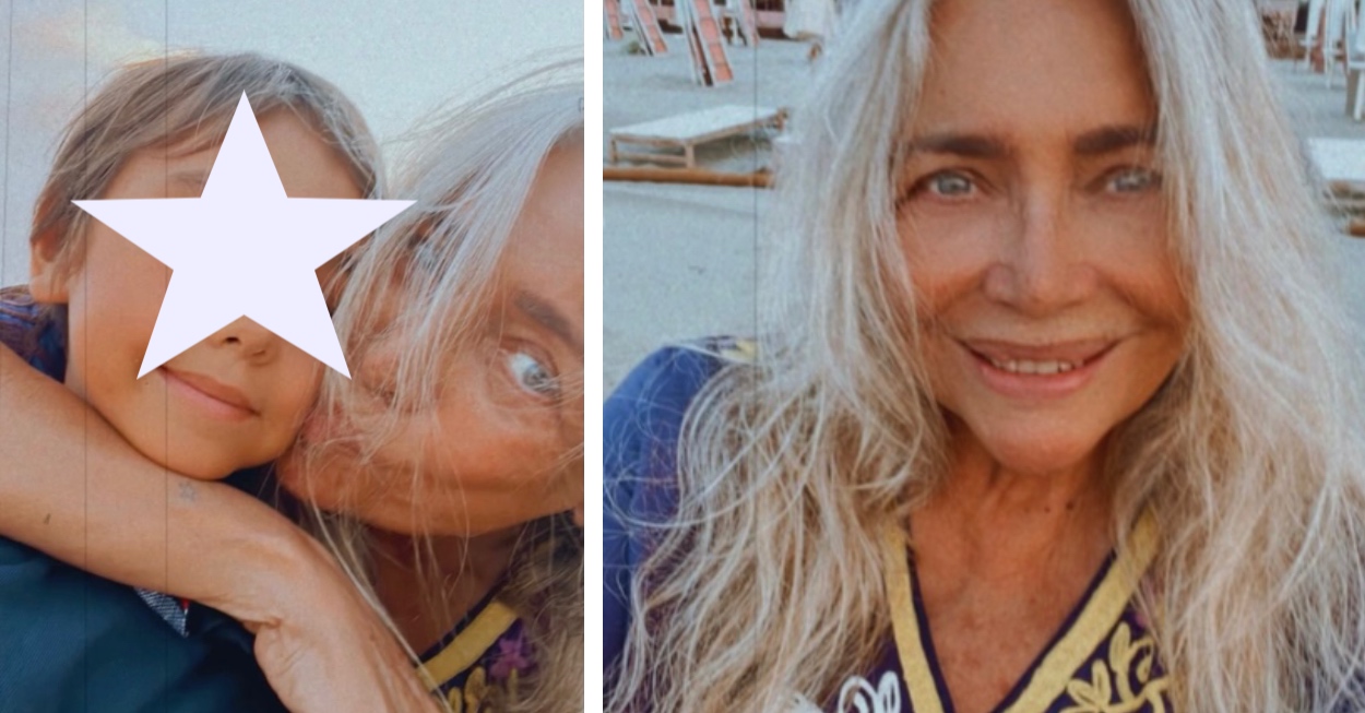 Mara Venier spiaggia