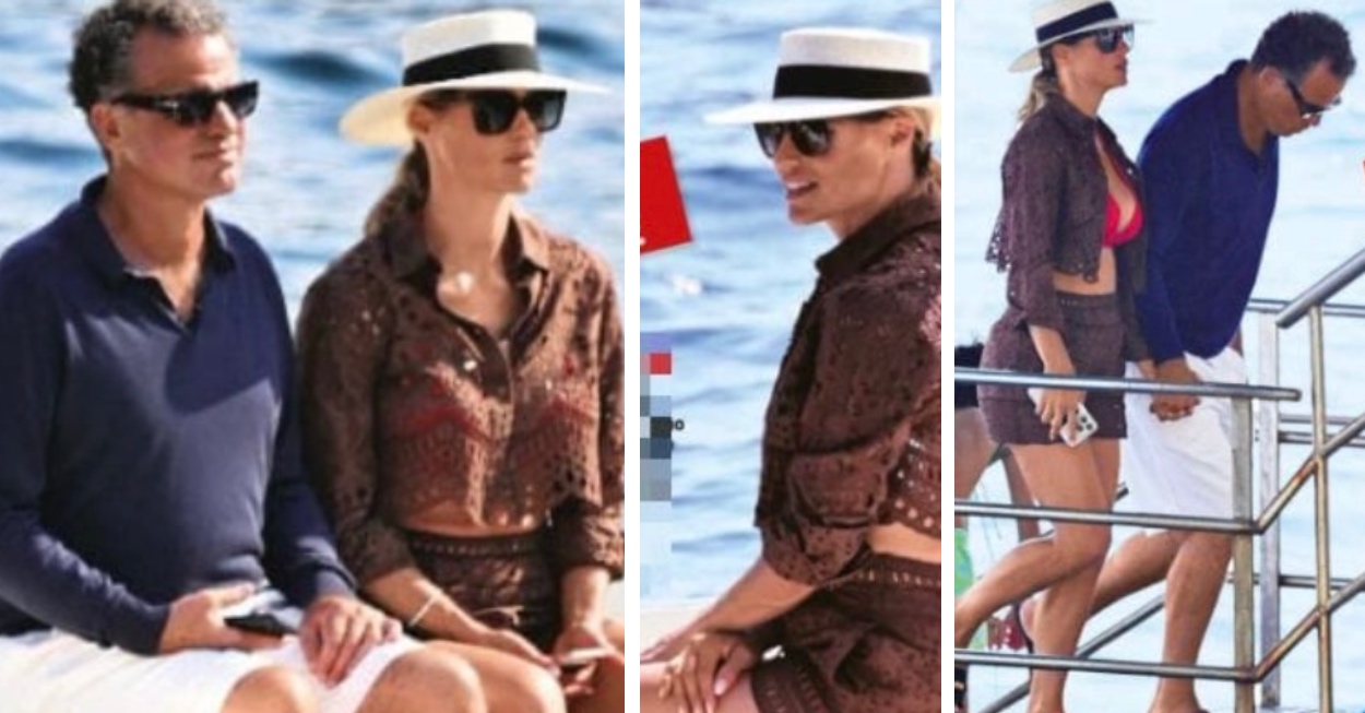Michelle hunziker nino