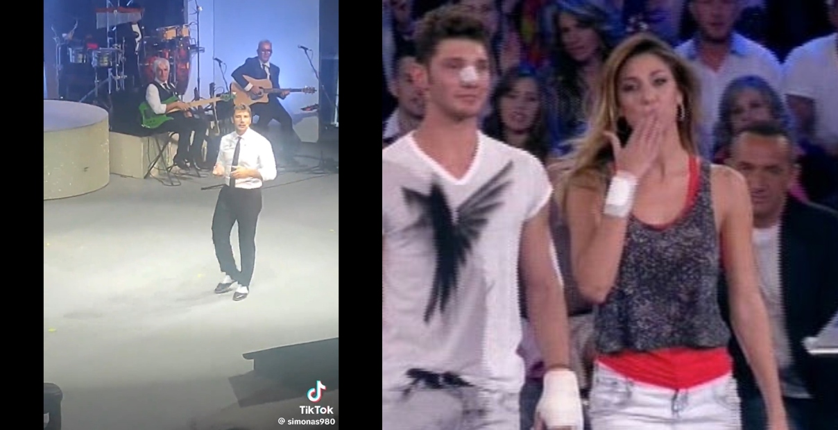 stefano de martino incidente belen