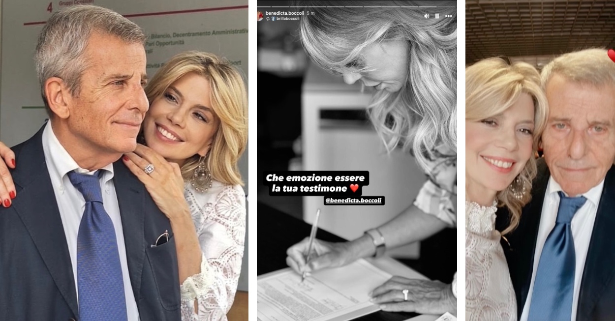 Benedicta Boccoli matrimonio