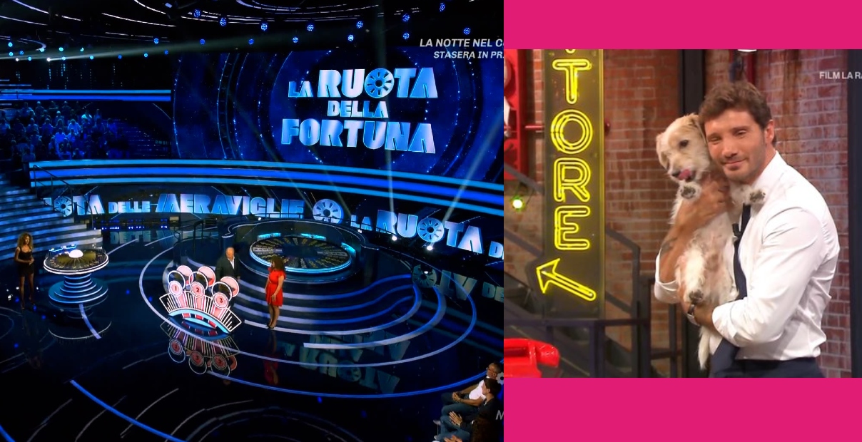 ascolti la ruota della fortuna vs affari tuoi
