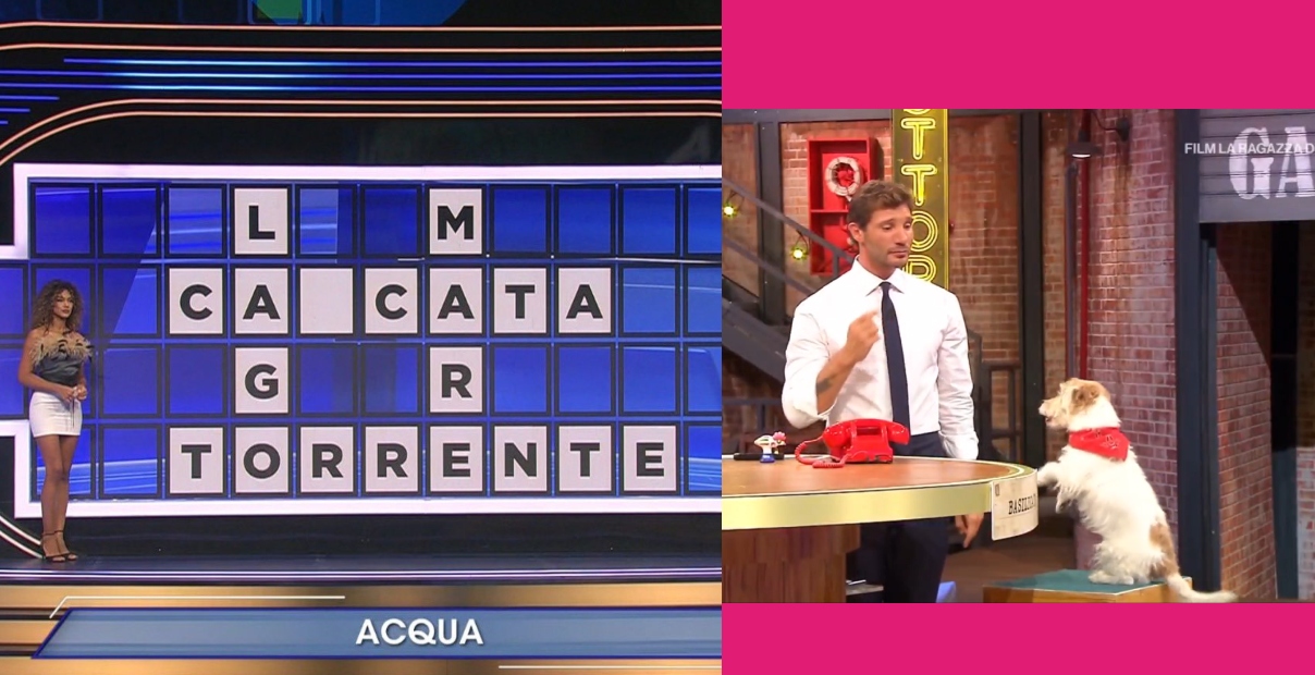 affari tuoi vs la ruota della fortuna ascolti 3 settembre