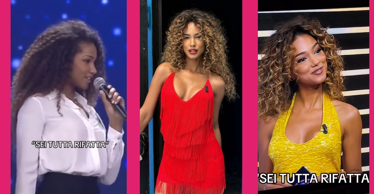 samira lui accusata di essersi rifatta