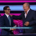 gerry scotti celebrato da berlusconi