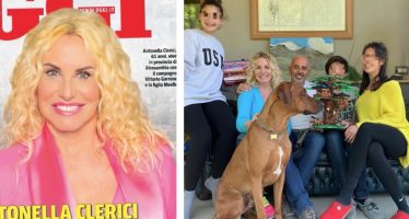 antonella clerici figli Vittorio