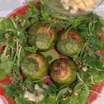 zucchine ripiene di giusy battaglia con insalata