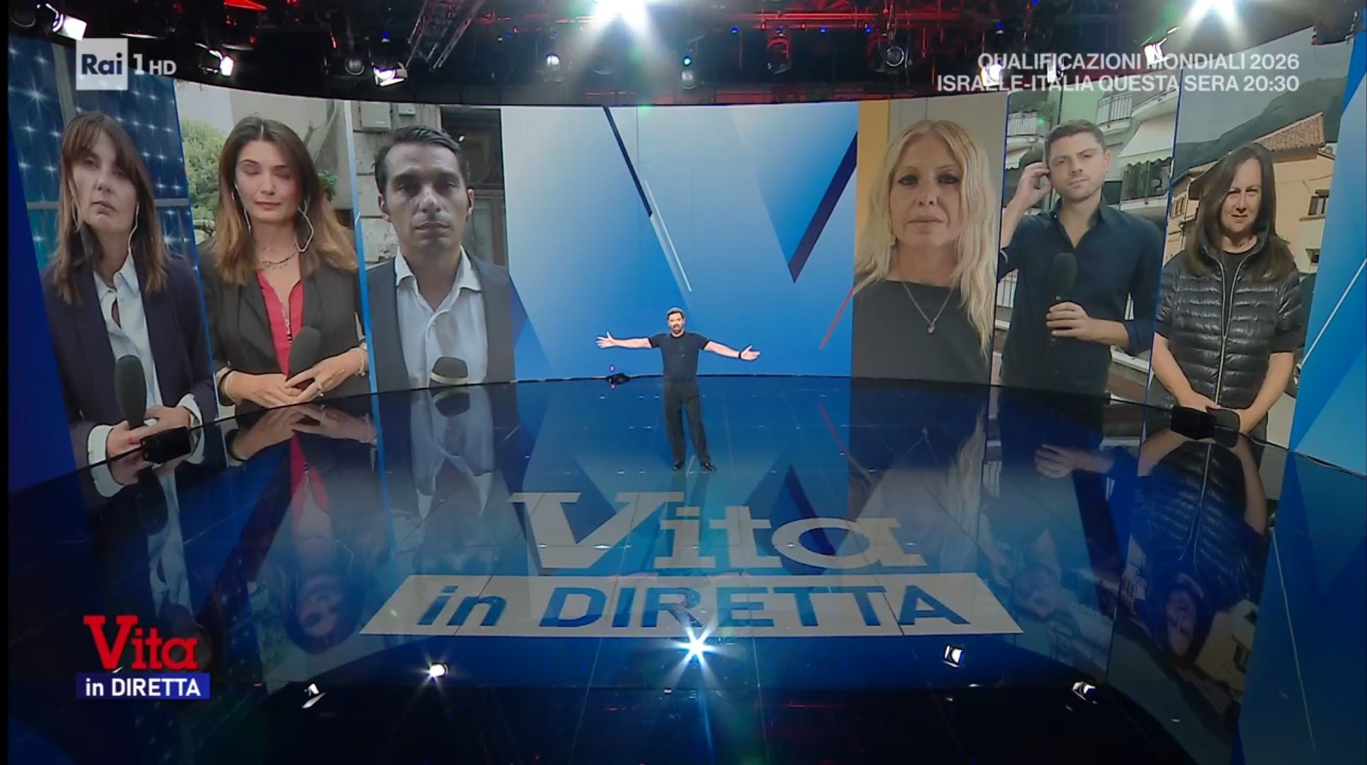 vita in diretta vs dentro la notizia ascolti 8 settembre 2025