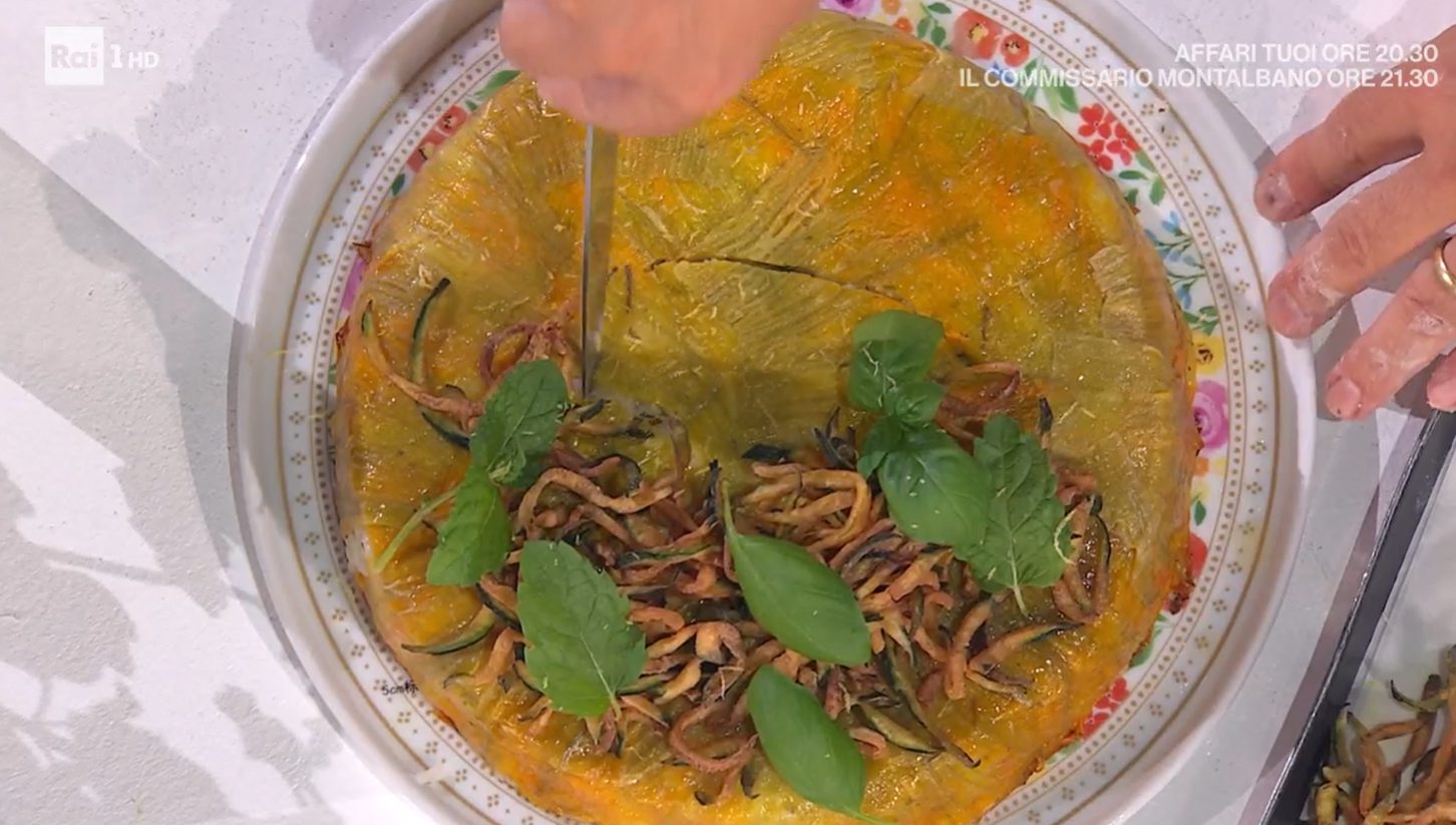 la torta salata di riso di sergio barzetti