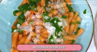 maccheroncini tricolore estivi michele farru