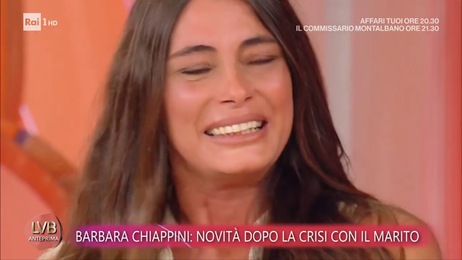 barbara chiappini in tv