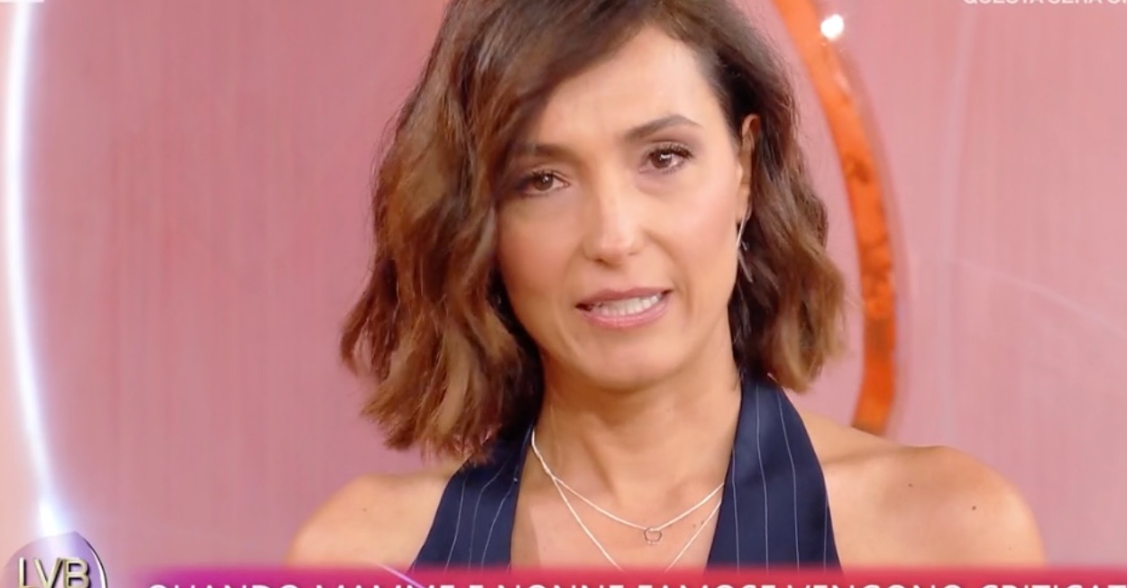 caterina balivo piange