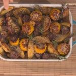 pannocchie con salsiccia patate e fonduta di taleggio di andrea mainardi