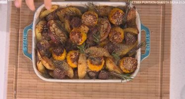 pannocchie con salsiccia patate e fonduta di taleggio di andrea mainardi