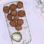 giusy battaglia fa le polpette di melanzane