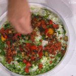 risotto basilico e verdure di sergio barzetti