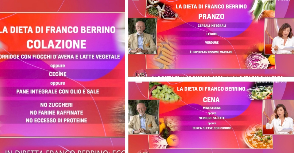 dieta Berrino la volta buona