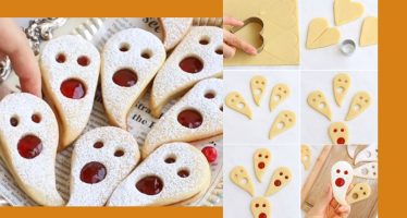 fantasmini di frolla halloween biscotti