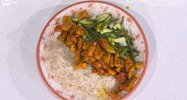 pollo speziato con riso basmati di francesca marsetti