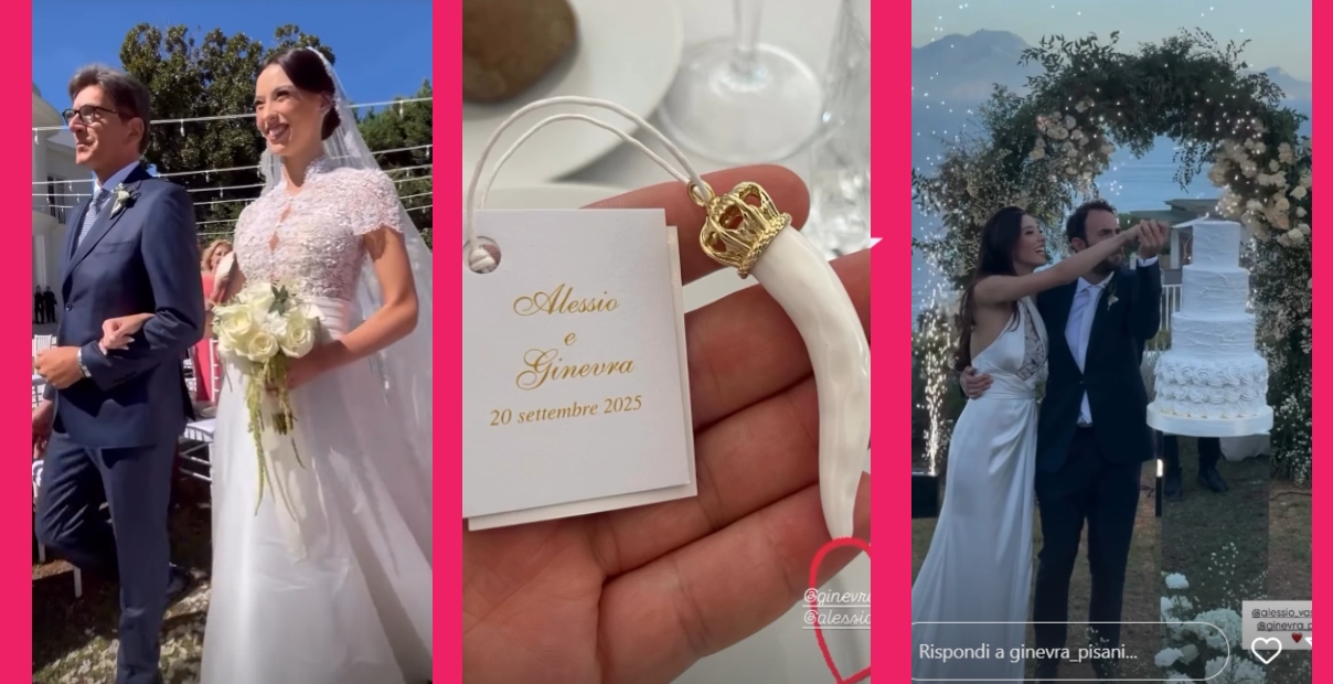 il matrimonio di Alessio Vassallo e Ginevra Pisani