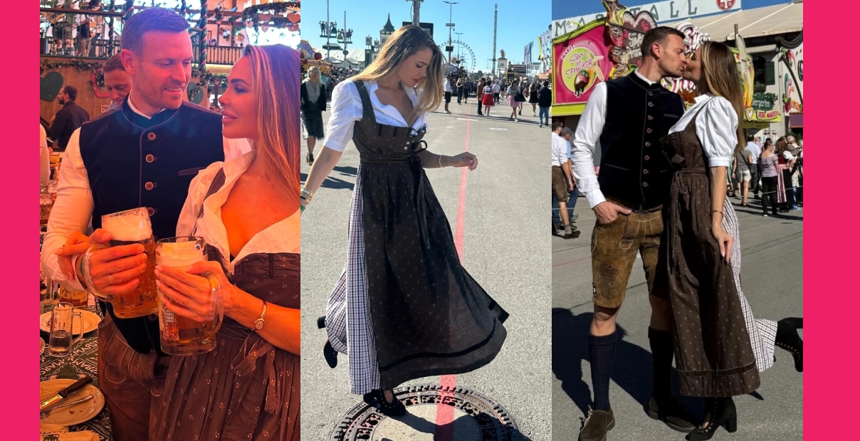 ilary blasi e bastian all'oktoberfest