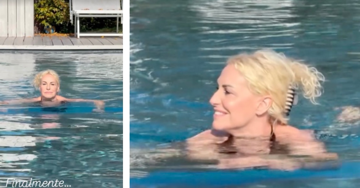antonella clerici piscina