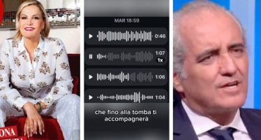 simona ventura minacce