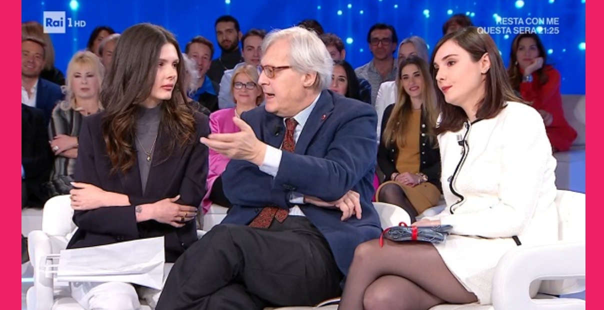 sgarbi vs evelina finiscono in aula