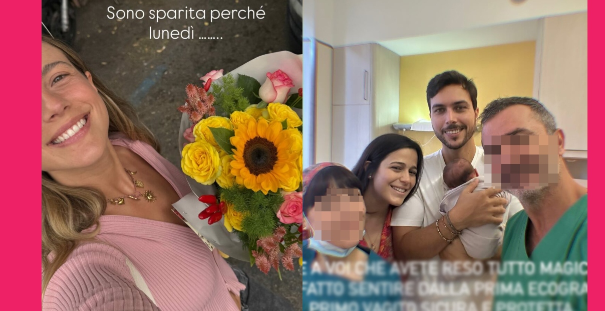 rebecca manenti è diventata mamma