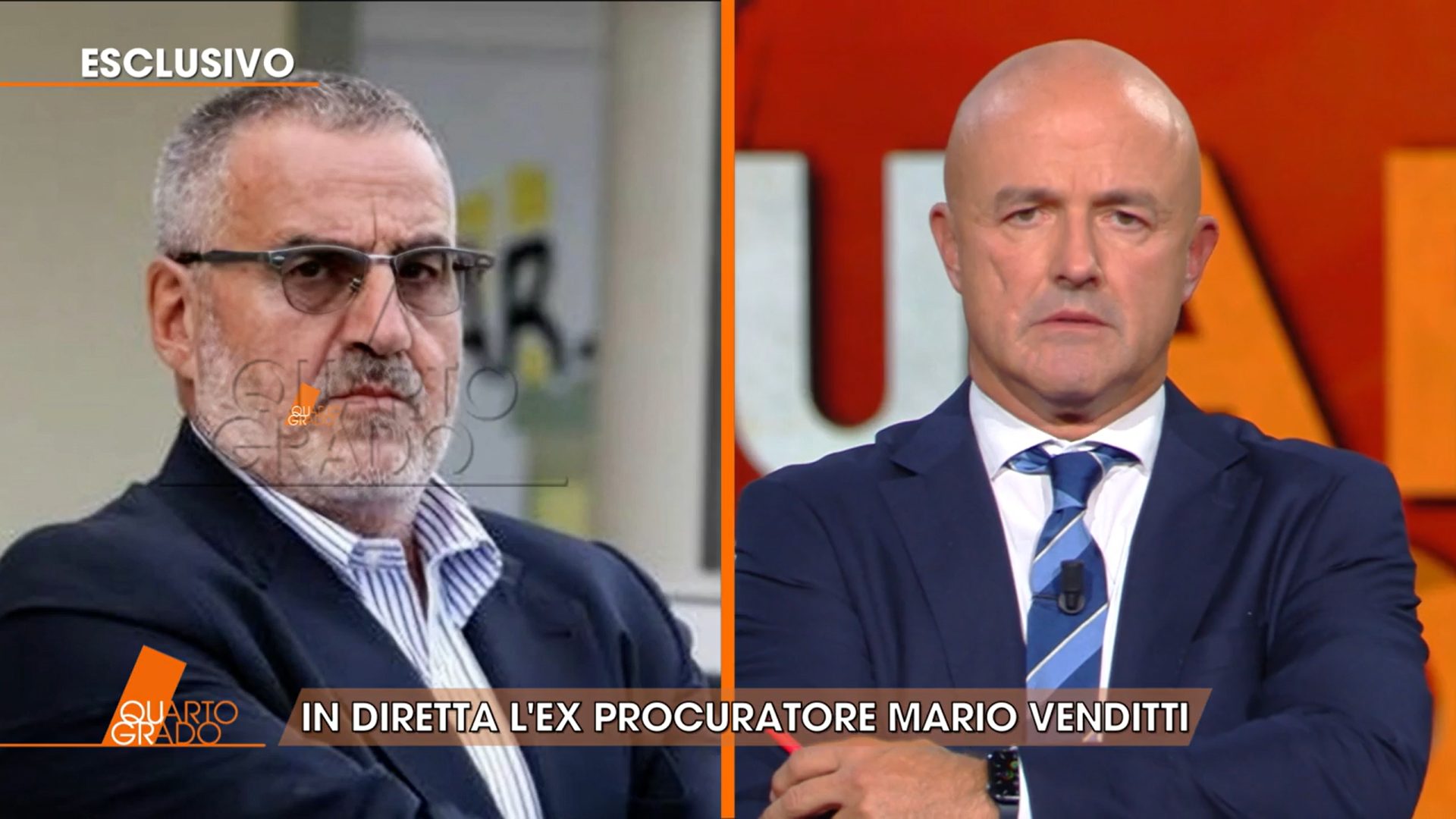 mario venditti parla in tv quarto grado