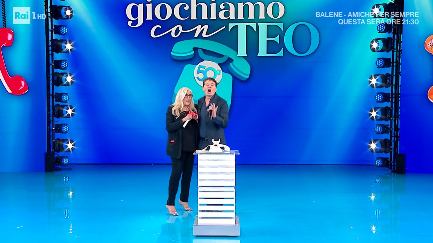 teo mammucari a domenica in