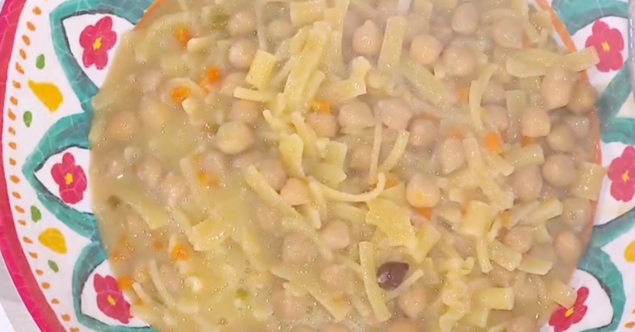 pasta ceci sempre mezzogiorno