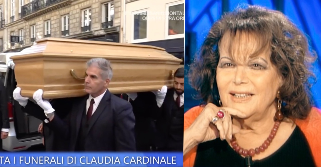 Claudia cardinale funerali