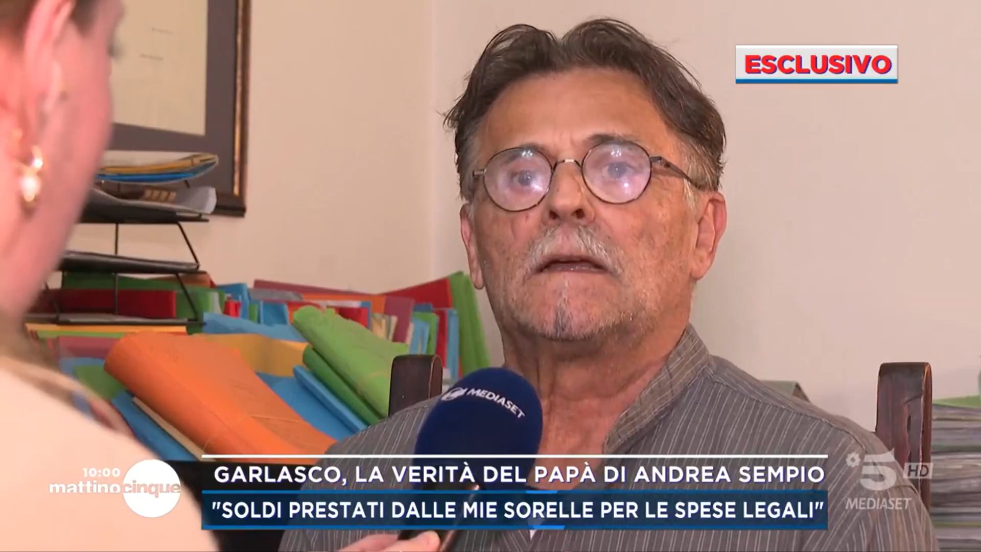 andrea sempio parla in tv