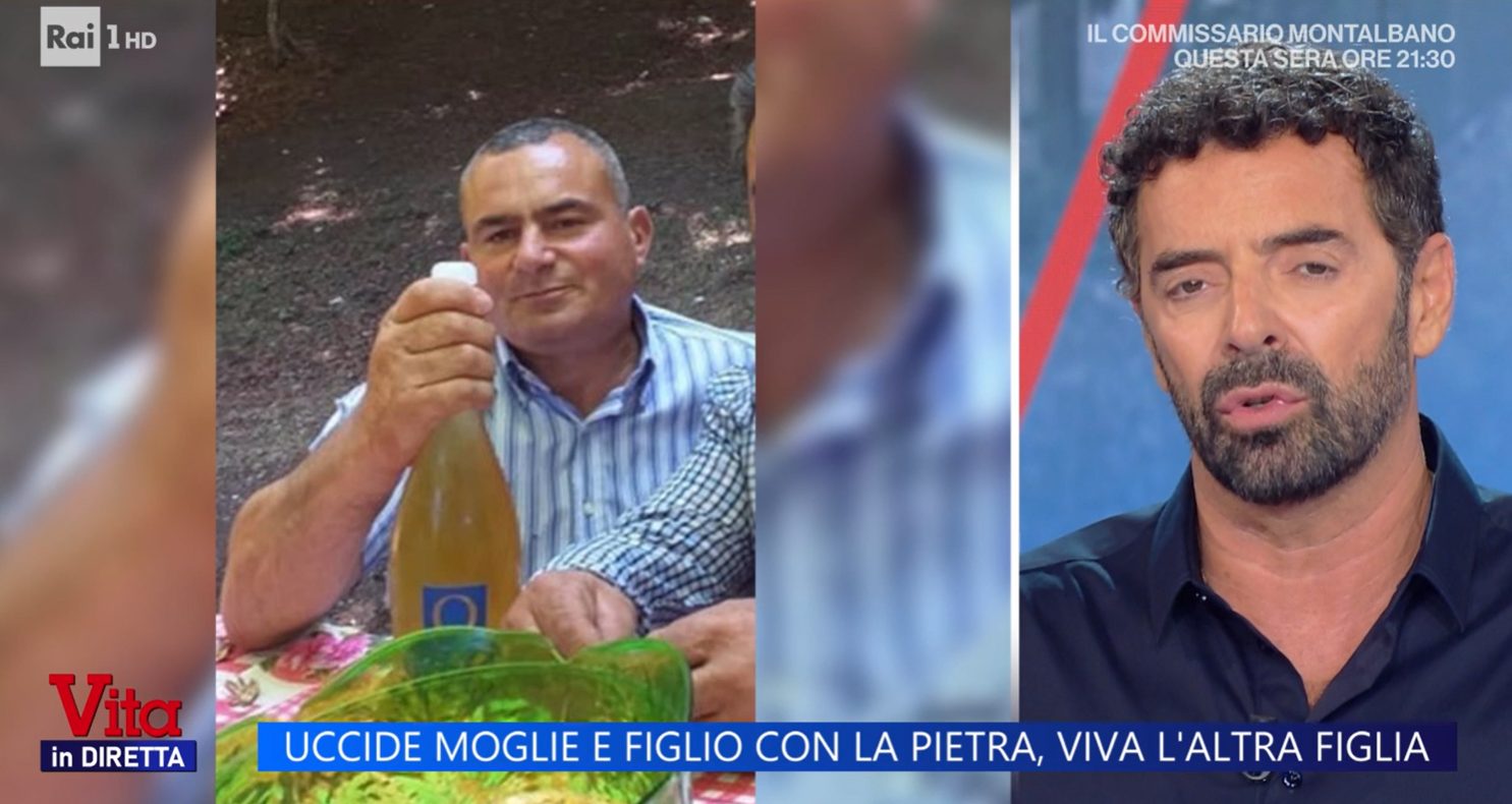 salvatore ocone parla il figlio in tv