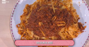 tagliolini al ragù persegani