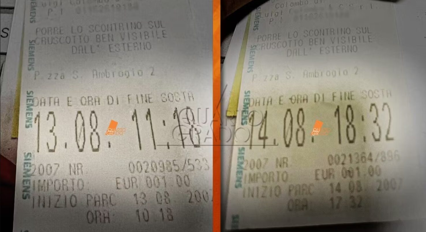 quarto grado scontrini sempio