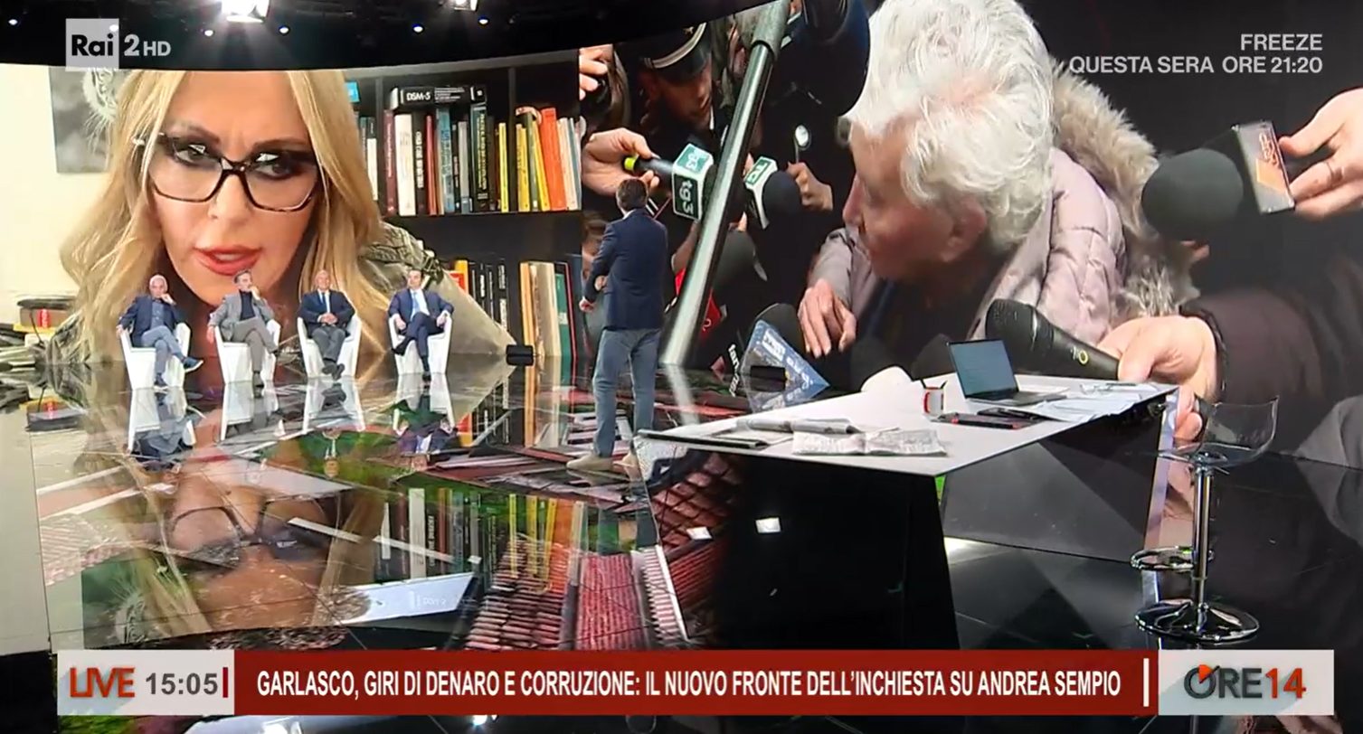 roberta bruzzone ore 14 massimo lovati