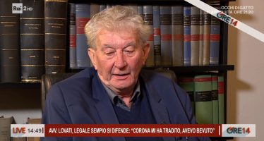 massimo lovati corona ore 14