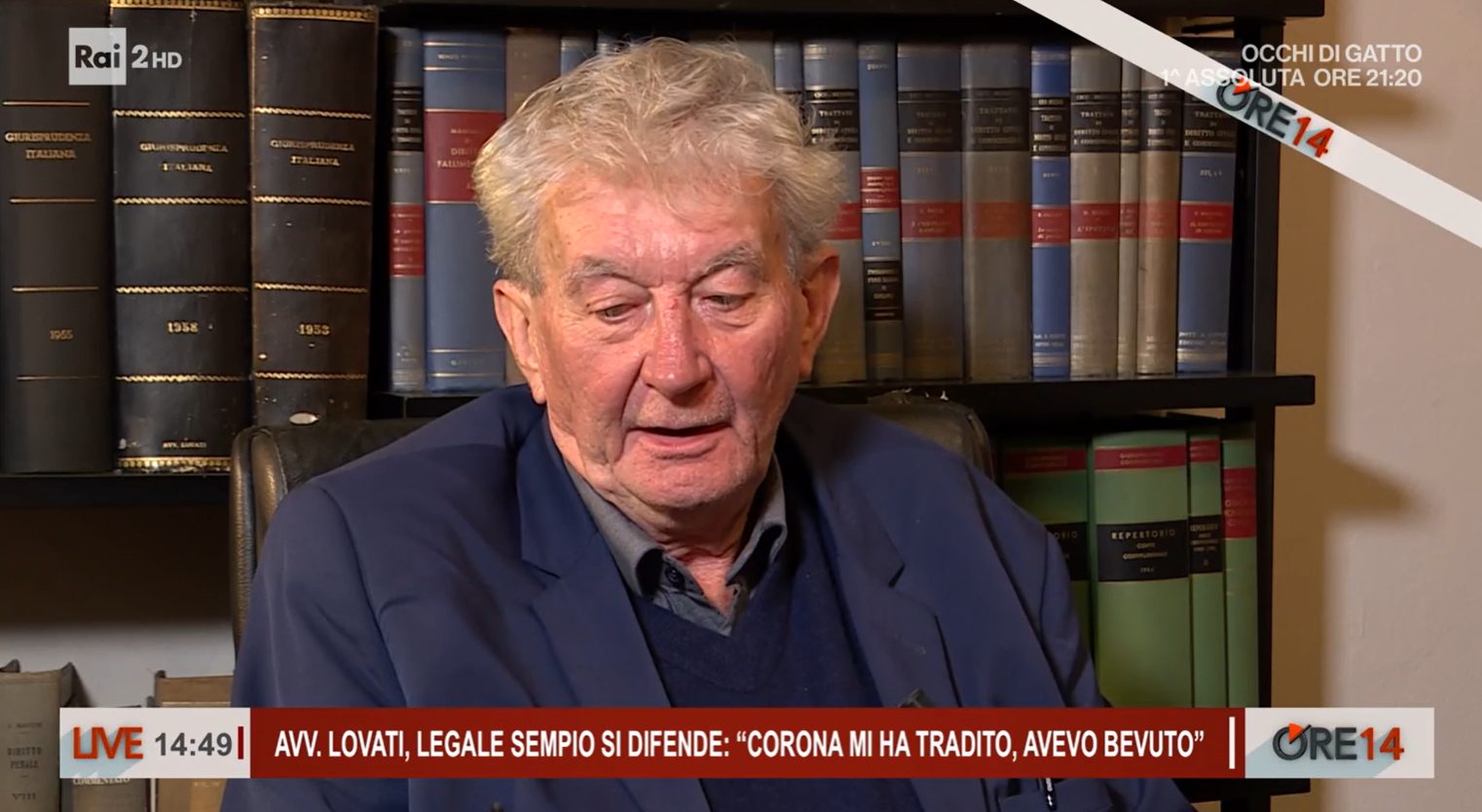 massimo lovati corona ore 14