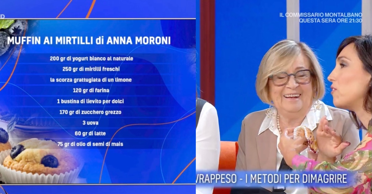 muffin mirtilli anna moroni