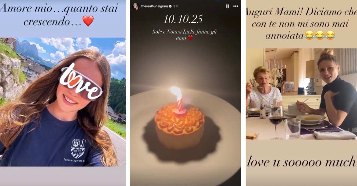 Michelle hunziker sole compleanno