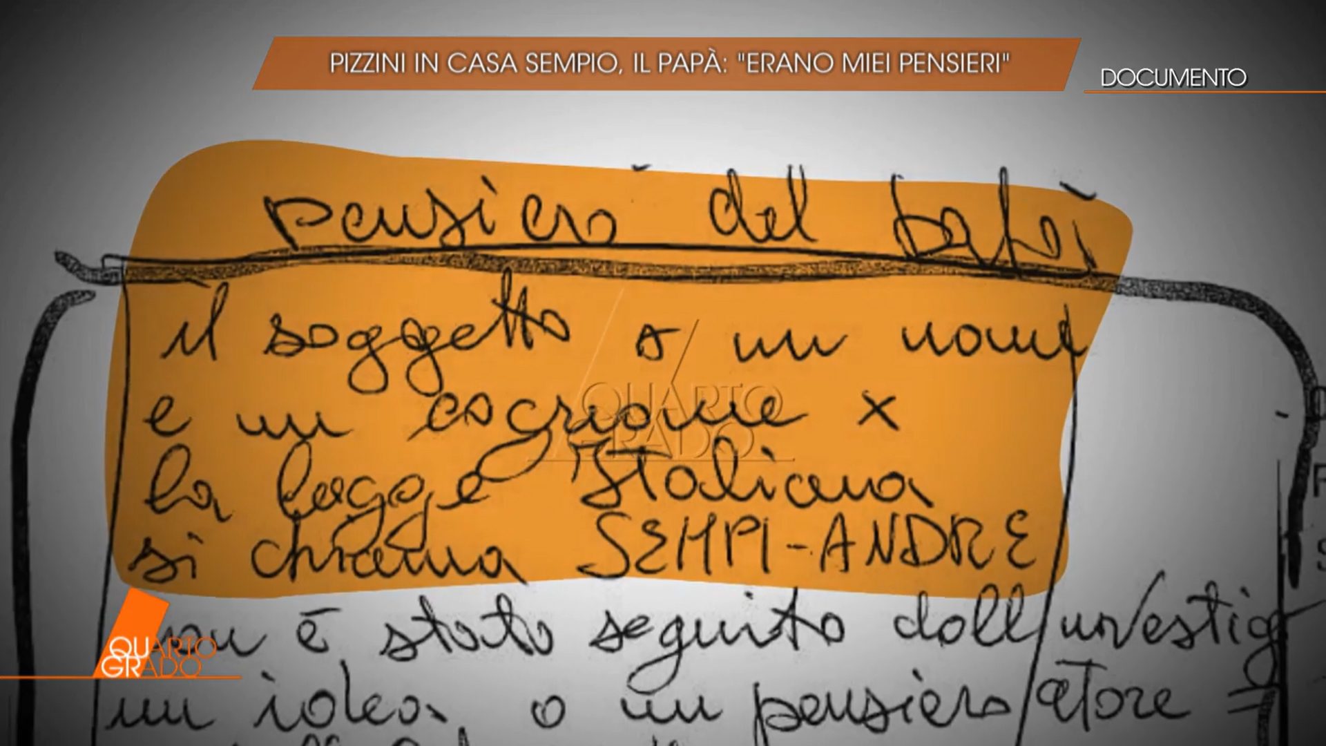 parole giuseppe sempio quarto grado