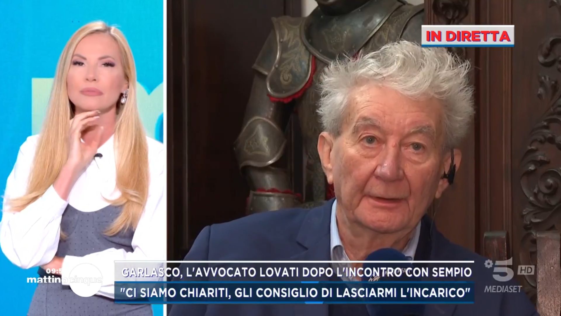 massimo lovati mattino 5 parla di sempio