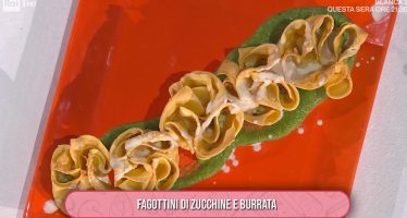 fagottini zucchine e burrata degli improta