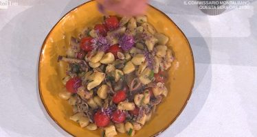 gnocchi funghi e pomodorini