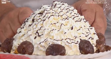 montagna di bignè sal de riso