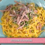 fettuccine alla papalina di barbara agosti