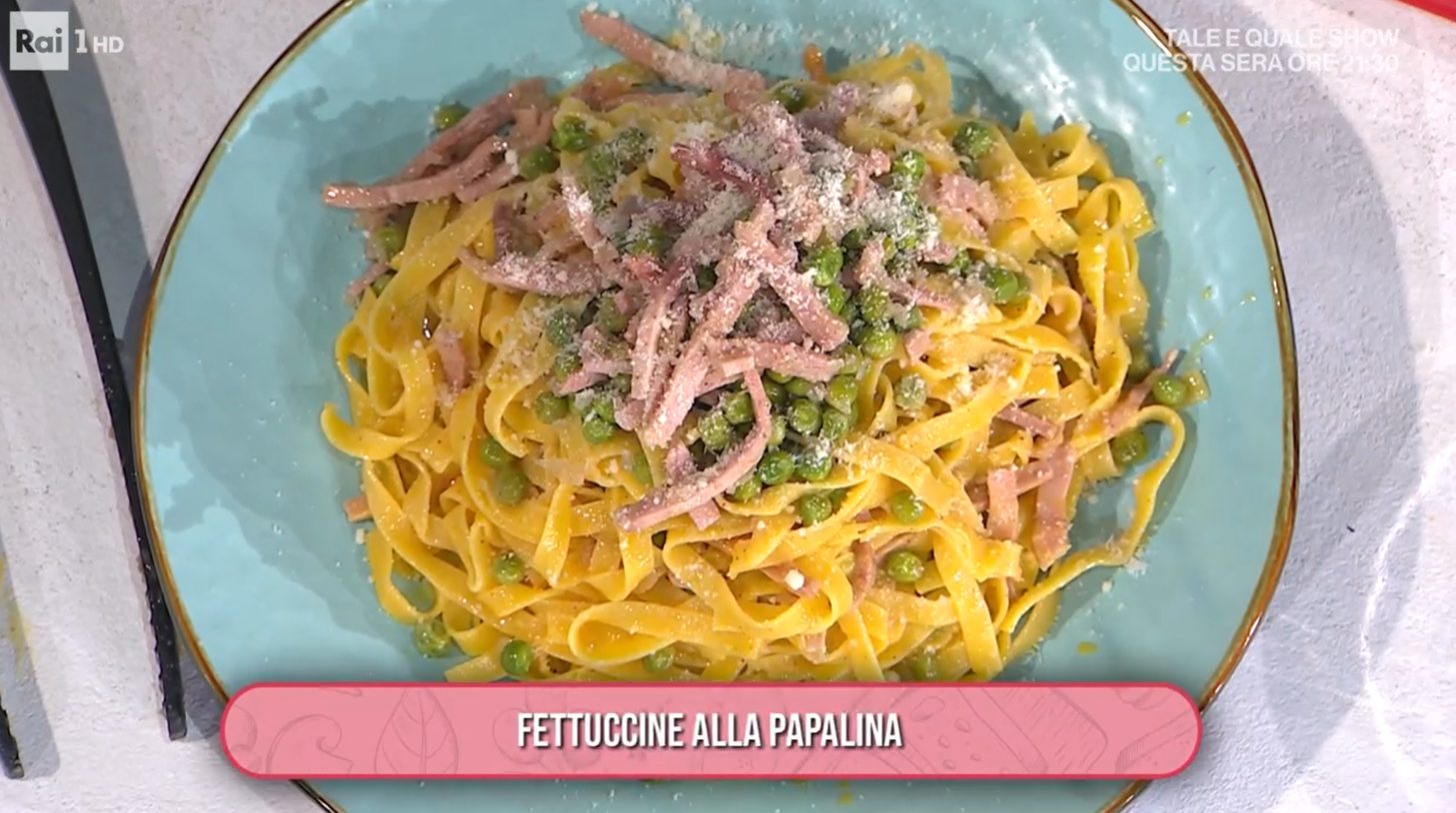 fettuccine alla papalina di barbara agosti
