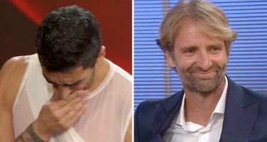 filippo magnini in lacrime per massimiliano rosolino