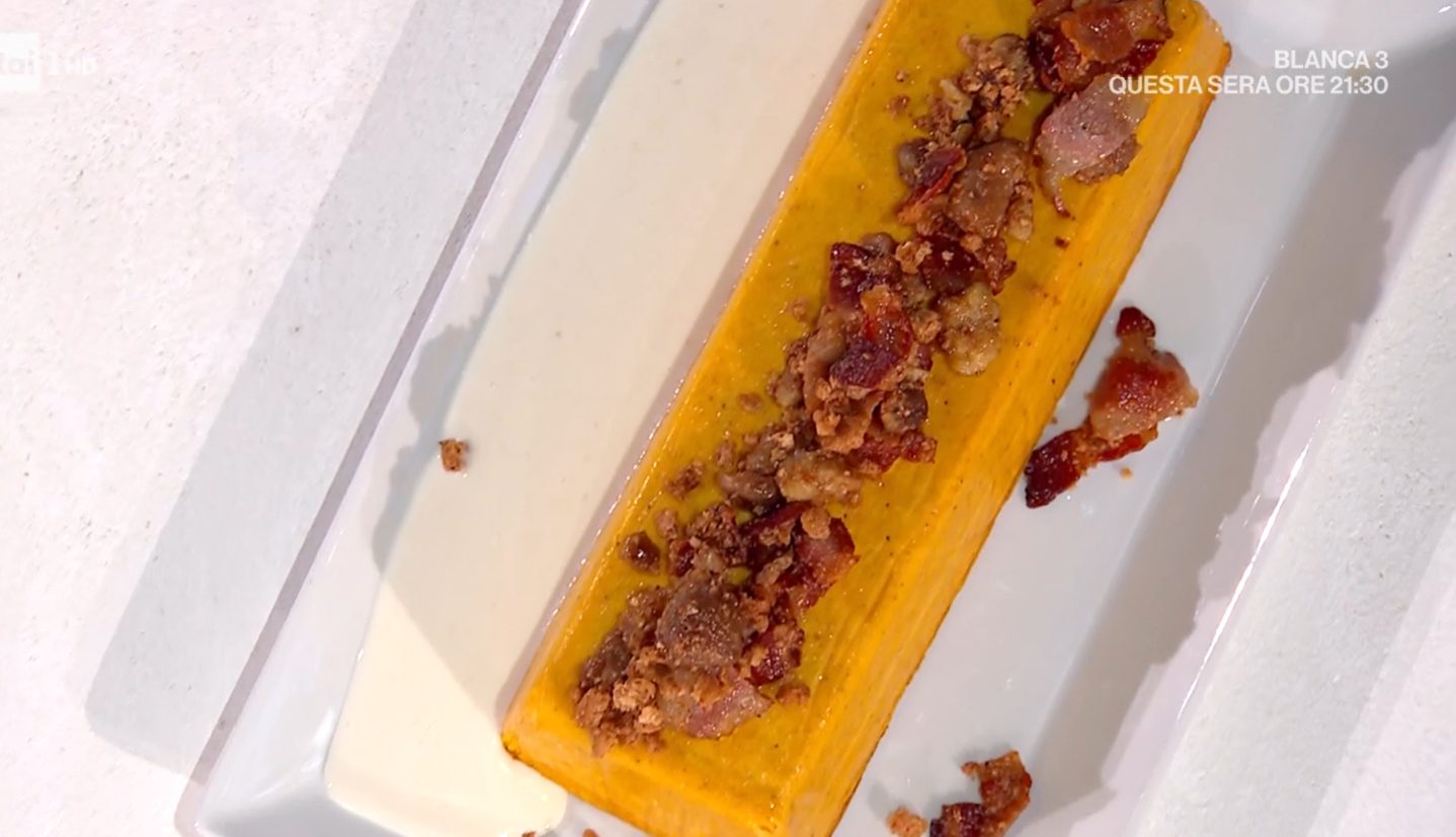 il flan di zucca di andrea mainardi